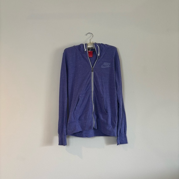 Nike Purple Zip-Up Sweater Knit Design - Picture 1 of 9